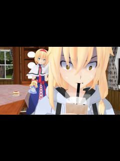 [x]＃21【東方MMD紙芝居】魔理沙 - YouTube