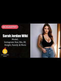[x]Sarah Jordan | Australian model and Instagram star - Bio & Info - YouTube