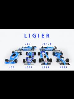 [x]1/20 scale GP car kits : LIGIER JS5 JS7 JS17 JS17B JS19 JS21 - YouTube
